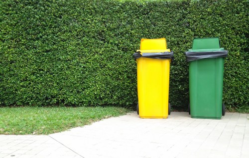 Eco-friendly waste disposal after clearance